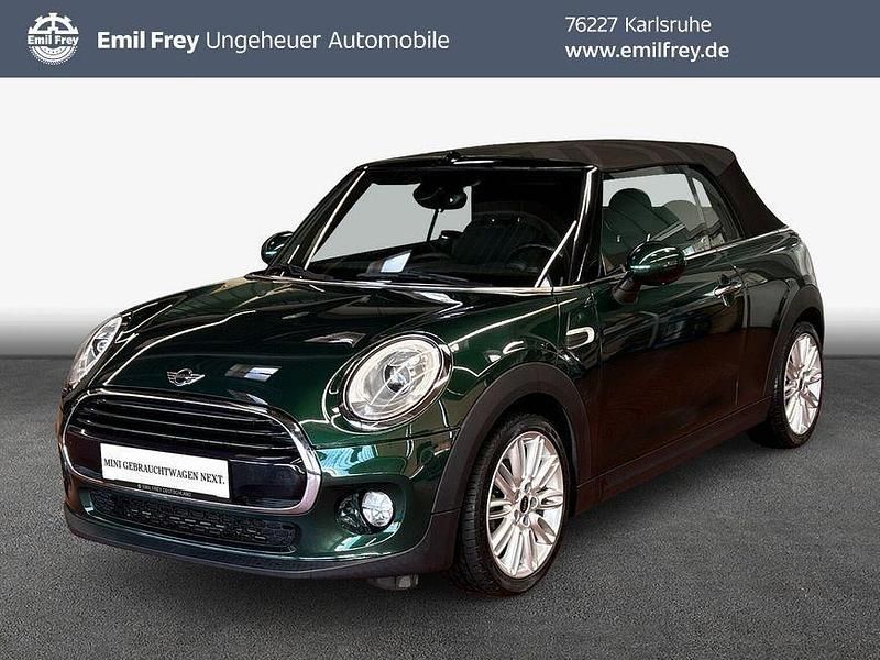 British racing green ii metall Gebraucht 2017 Mini Cooper Cabriolet Cabrio | 17.890 € (Fairer Preis) - Bild 1/3