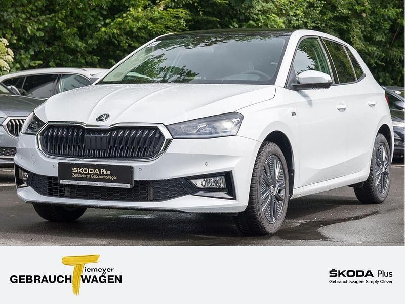 Weiß Gebraucht 2024 Skoda Fabia Selection Kleinwagen | 19.980 € (Guter Preis) - Bild 1/4