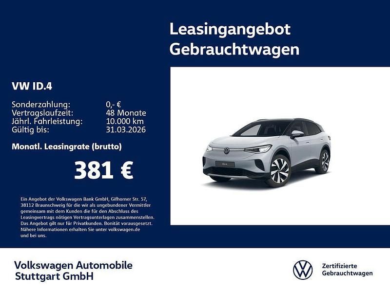 Gebraucht VW ID.4 Move 210 kW (286 PS) 2025 Scale silver metallic/schwarz SUV