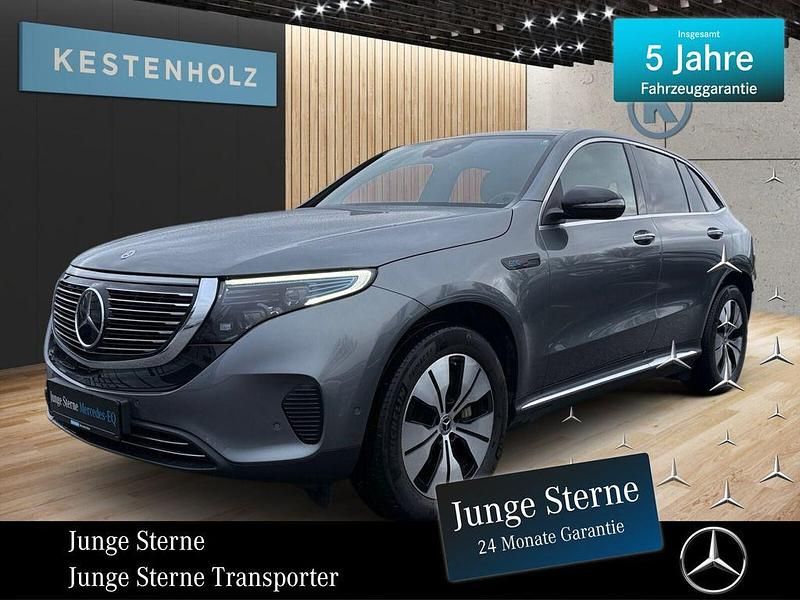 Grau Gebraucht 2021 Mercedes EQC400 SUV | 33.780 € (Fairer Preis) - Bild 1/4