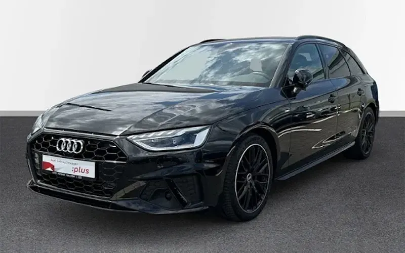 Gebraucht Audi A4 S-Line 150 PS (110 kW) 2021 Mythosschwarz metallic Kombi
