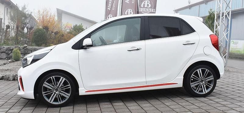 Weiß Gebraucht 2018 Kia Picanto GT-Line Kleinwagen | 13.490 € (Fairer Preis) - Bild 1/4