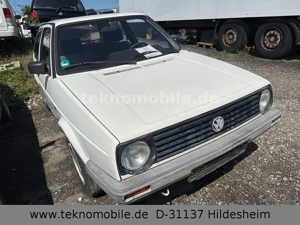 Gebraucht VW Golf III 54 PS (39 kW) 1991 Weiß Kleinwagen