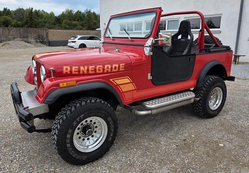 Rot Gebraucht 1975 Jeep CJ SUV | 20.900 € - Bild 1/4