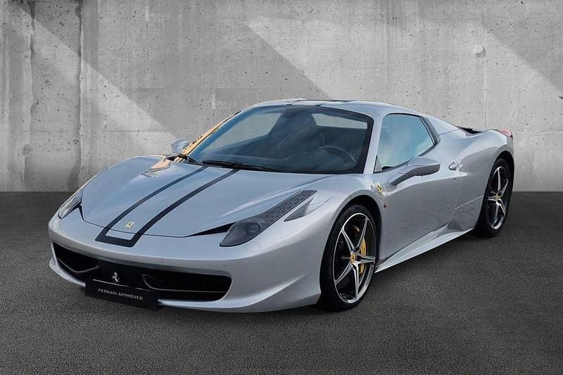 Gebraucht Ferrari 458 570 PS (419 kW) 2014 Silber Cabrio