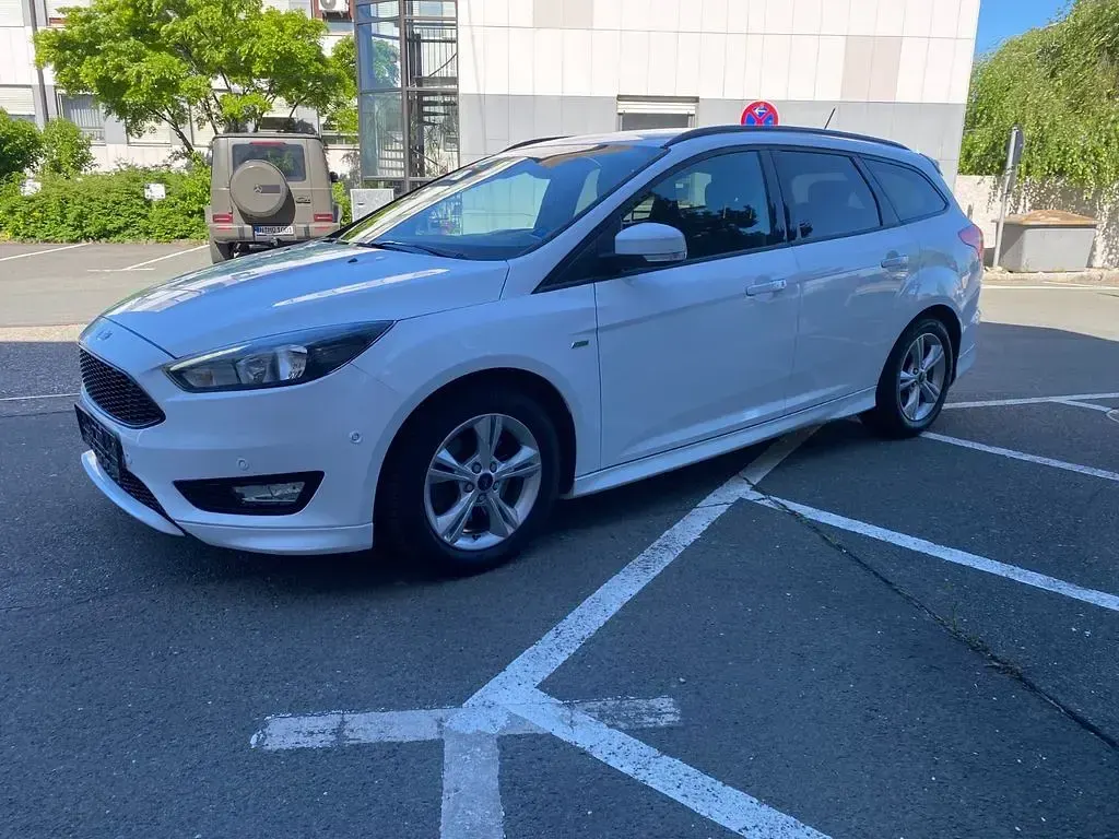Usata Ford Focus ST-Line 150 CV (110 kW) 2017 Bianco Berlina