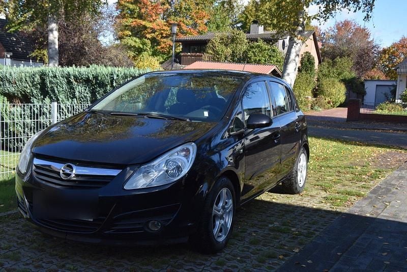 Schwarz Gebraucht 2007 Opel Corsa Kleinwagen | 1.150 € (Guter Preis) - Bild 1/4