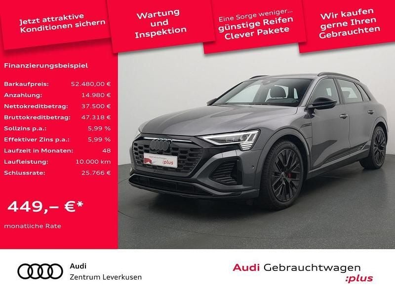 Daytonagrau perleffekt Gebraucht 2023 Audi Q8 e-tron S-Line SUV | 52.480 € (Fairer Preis) - Bild 1/4