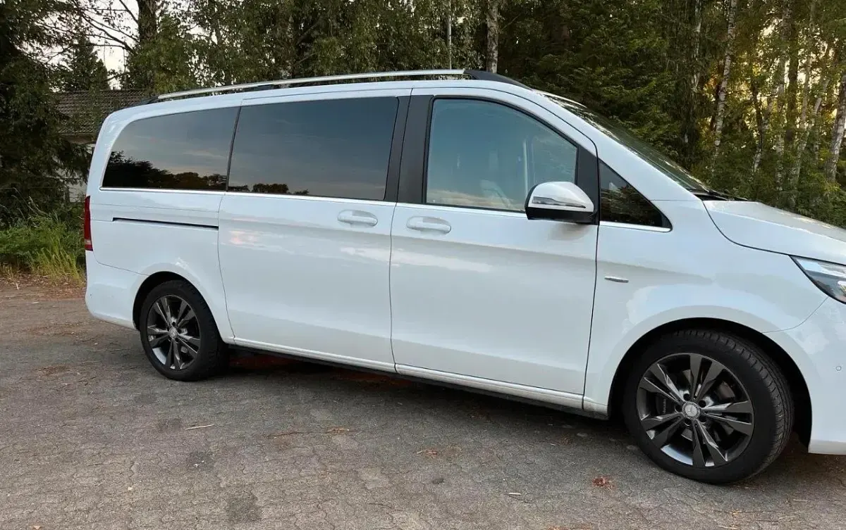Gebraucht Mercedes V250 Avantgarde Edition 190 PS (139 kW) 2017 Weiß Van / Kleinbus