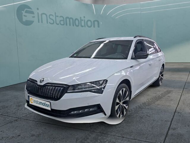 Weiß Gebraucht 2020 Skoda Superb SportLine Kombi | 24.329 € (Fairer Preis) - Bild 1/2