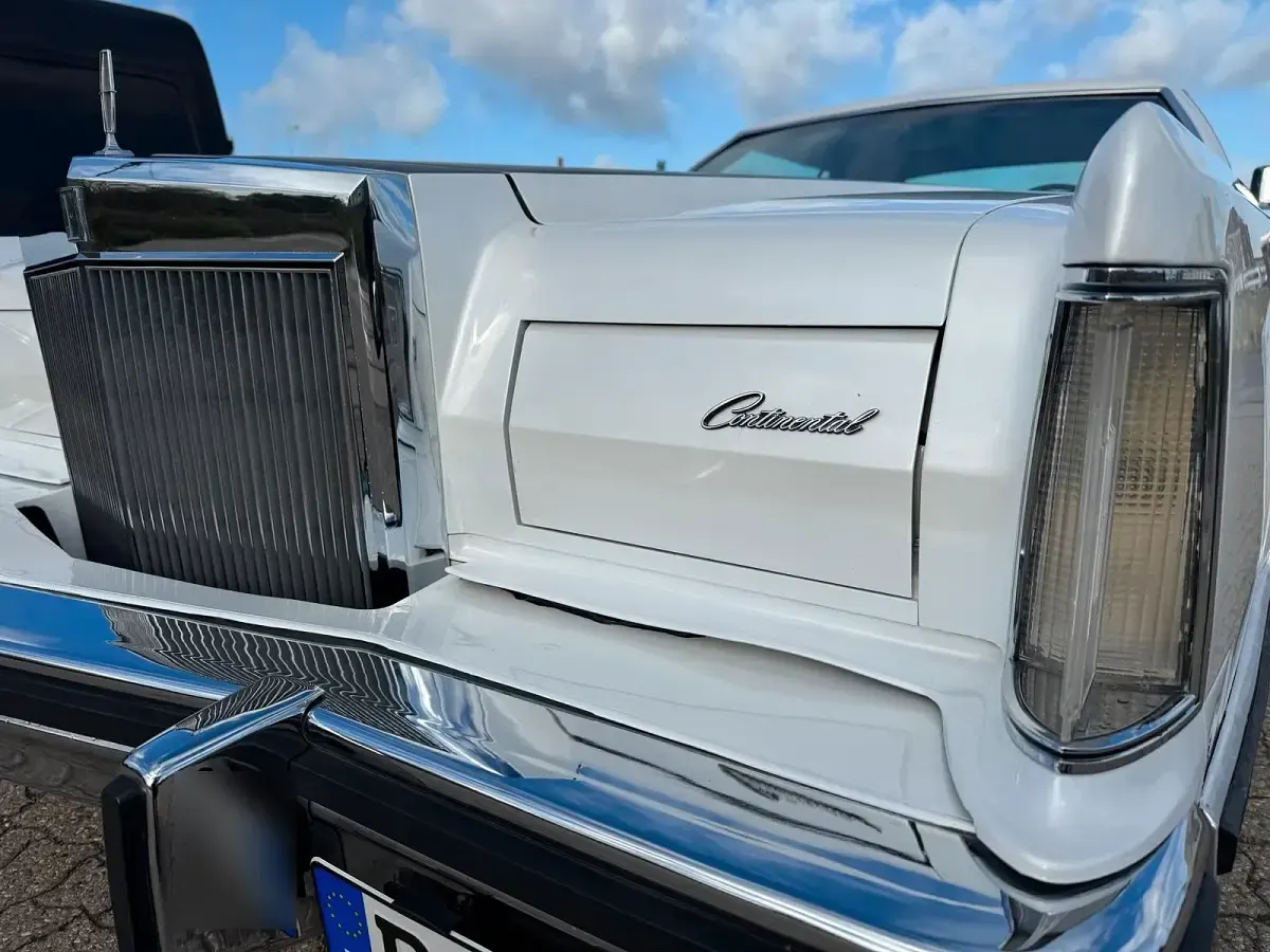 Gebraucht Lincoln Continental 1976 Weiß Coupé