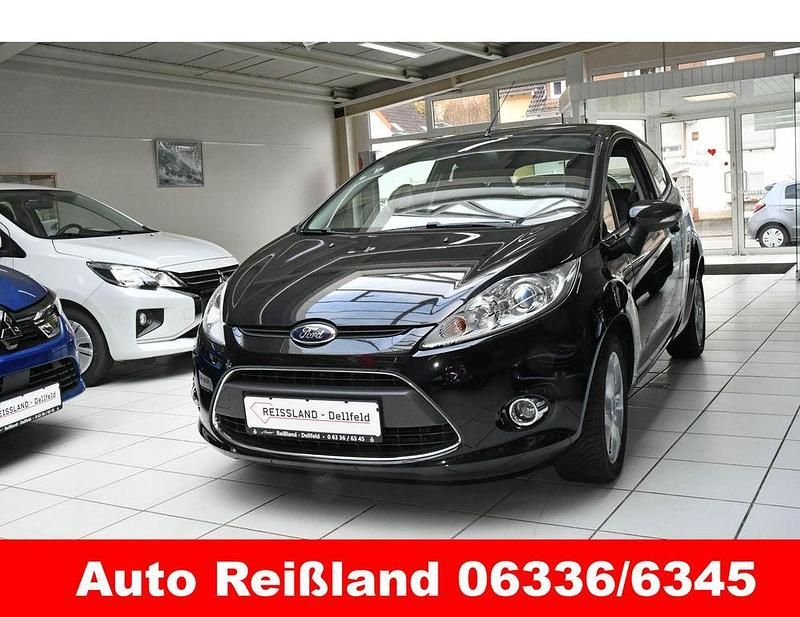 Gebraucht Ford Fiesta Titanium 82 PS (60 kW) 2009 Schwarz Kleinwagen