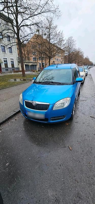 Gebraucht Skoda Roomster 65 PS (47 kW) 2007 Blau Van / Kleinbus