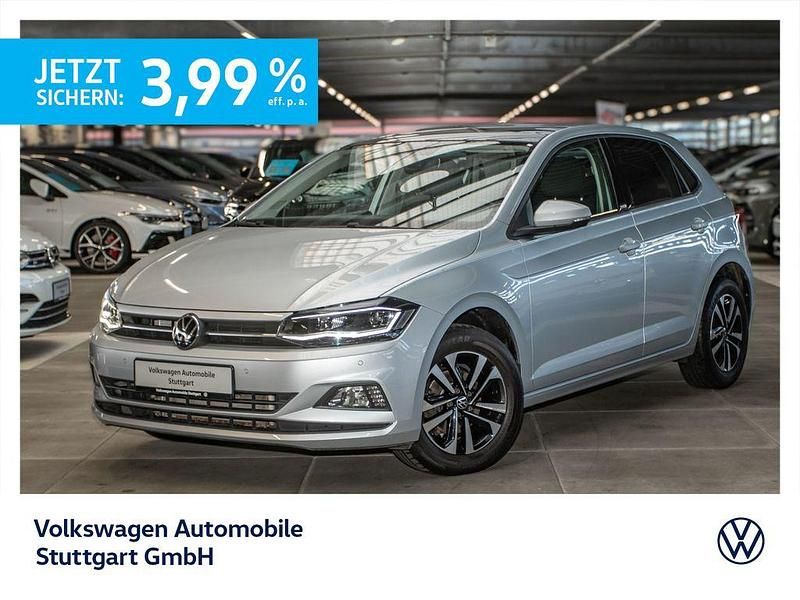Silber Gebraucht 2021 VW Polo United Kleinwagen | 15.830 € (Guter Preis) - Bild 1/4
