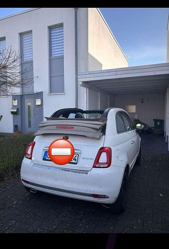 Weiß Gebraucht 2021 Fiat 500 Star Cabrio | 8.500 € (Superpreis) - Bild 1/4