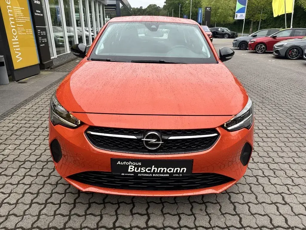 Usata Opel Corsa-e Edition 100 kW (136 CV) 2023 Arancione Utilitaria
