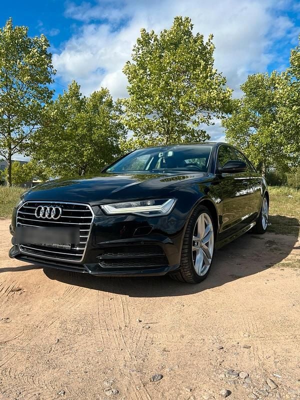 Schwarz Gebraucht 2018 Audi A6 S-Line Limousine | 27.999 € (Superpreis) - Bild 1/4