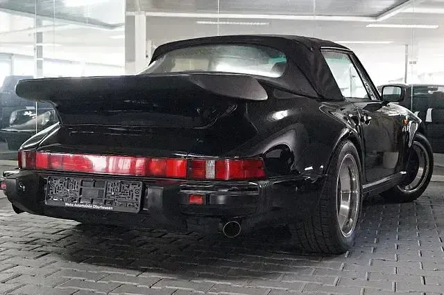 Gebraucht Porsche 911 207 PS (152 kW) 1986 Schwarz Cabrio