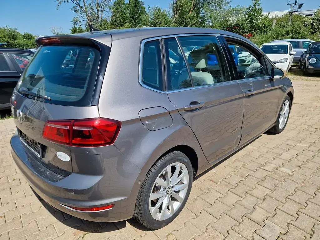 Gebraucht VW Golf Sportsvan Highline 150 PS (110 kW) 2014 Grau Van / Kleinbus