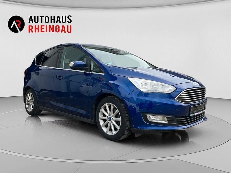 Gebraucht Ford C-MAX Titanium 125 PS (91 kW) 2016 Blau Van / Kleinbus