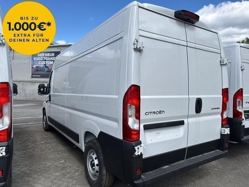 Gebraucht Citroën Jumper 140 PS (102 kW) 2024 Lackierung weiss icy/typ aussenverkleidung spiegel flach standard Van / Kleinbus