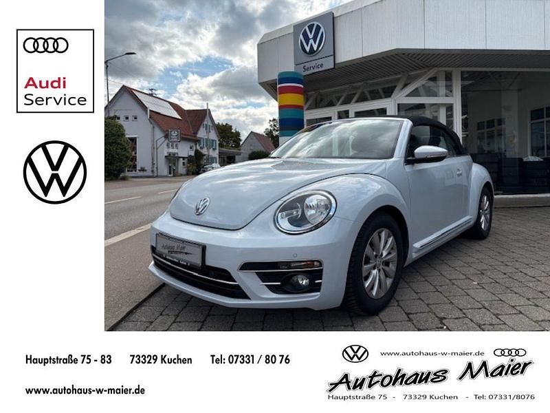 Silber Gebraucht 2018 VW Beetle Design Cabrio | 18.420 € (Fairer Preis) - Bild 1/4