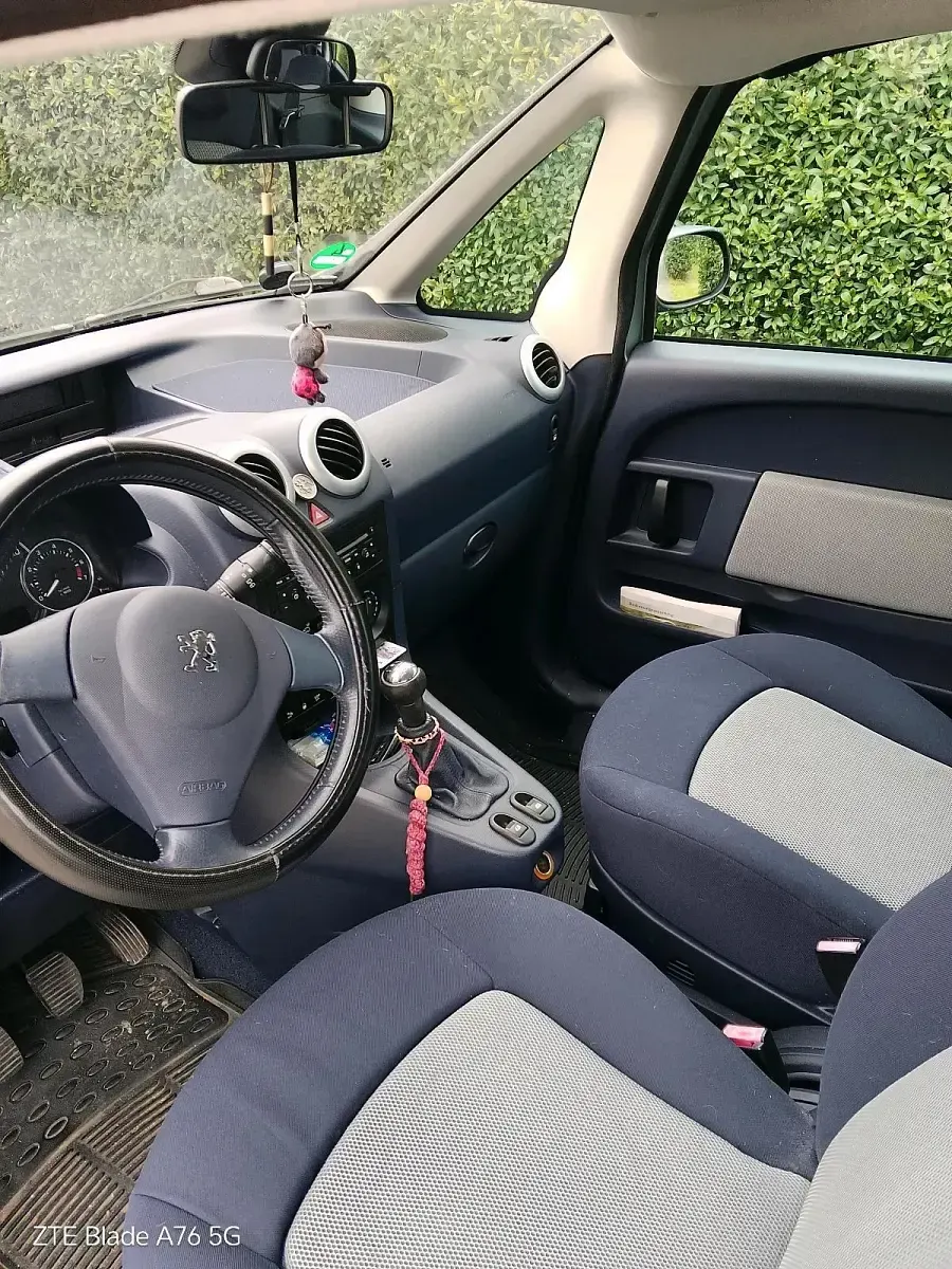 Gebraucht Peugeot 1007 75 PS (55 kW) 2006 Grün Van / Kleinbus