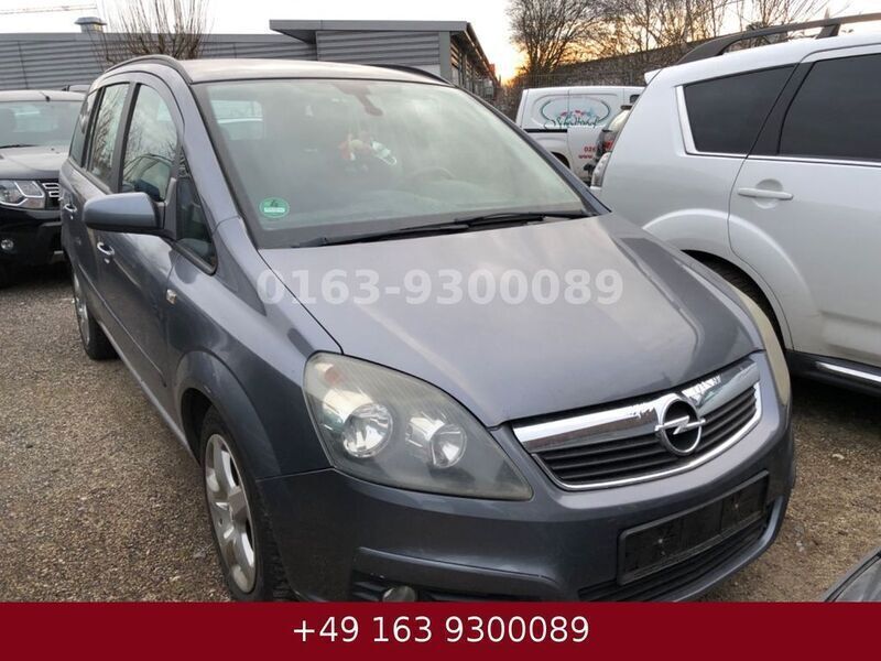 Grau Gebraucht 2007 Opel Zafira Edition Van / Kleinbus | 1.350 € (Superpreis) - Bild 1/4