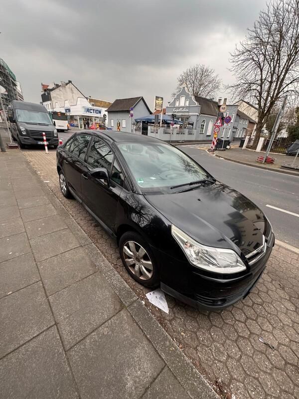 Schwarz Gebraucht 2009 Citroën C4 Limousine | 1.200 € (Superpreis) - Bild 1/4