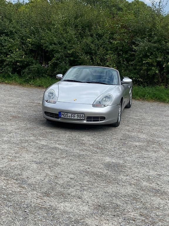 Gebraucht Porsche Boxster 204 PS (150 kW) 1999 Silber Cabrio