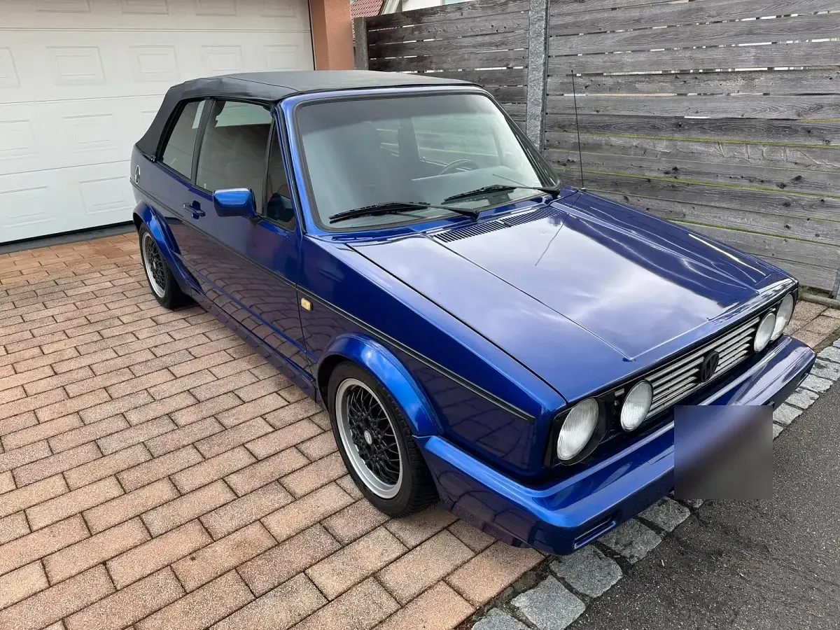 Gebraucht VW Golf Cabriolet 98 PS (72 kW) 1992 Blau Cabrio