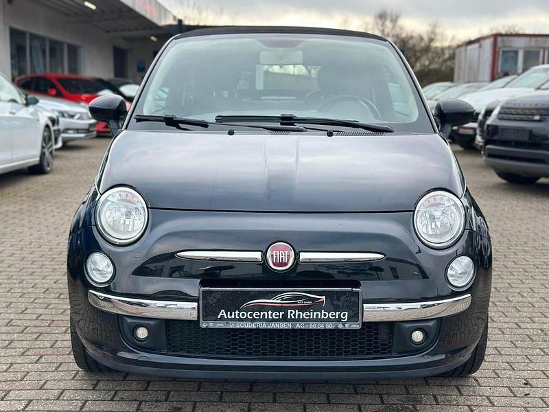 Gebraucht Fiat 500 Lounge 69 PS (50 kW) 2013 Schwarz Cabrio