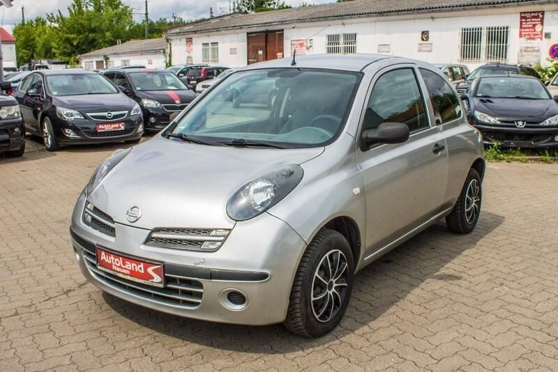 Gebraucht Nissan Micra Acenta 65 PS (47 kW) 2007 Silber Kleinwagen