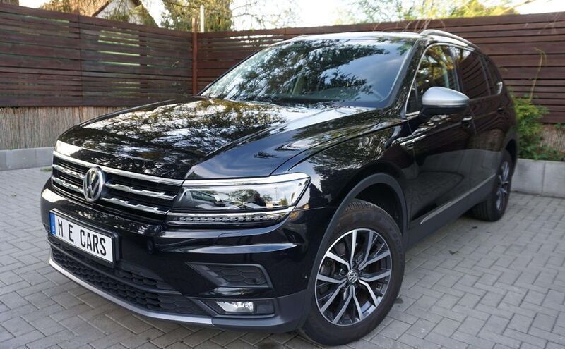 Schwarz Gebraucht 2021 VW Tiguan Allspace Comfortline SUV | 30.900 € (Fairer Preis) - Bild 1/4