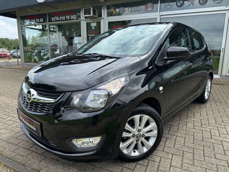 Onyx schwarz Gebraucht 2019 Opel Karl Kleinwagen | 8.490 € (Fairer Preis) - Bild 1/4