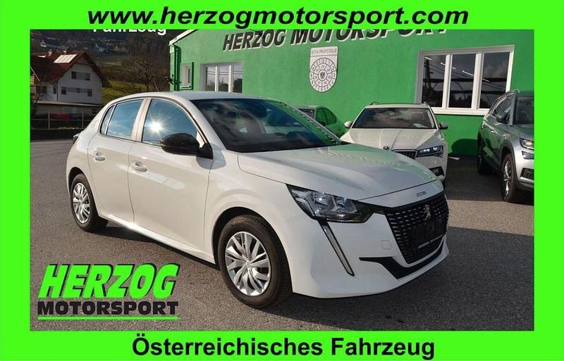 Weiß Gebraucht 2022 Peugeot 208 Active Kleinwagen | 11.436 € (Guter Preis) - Bild 1/4