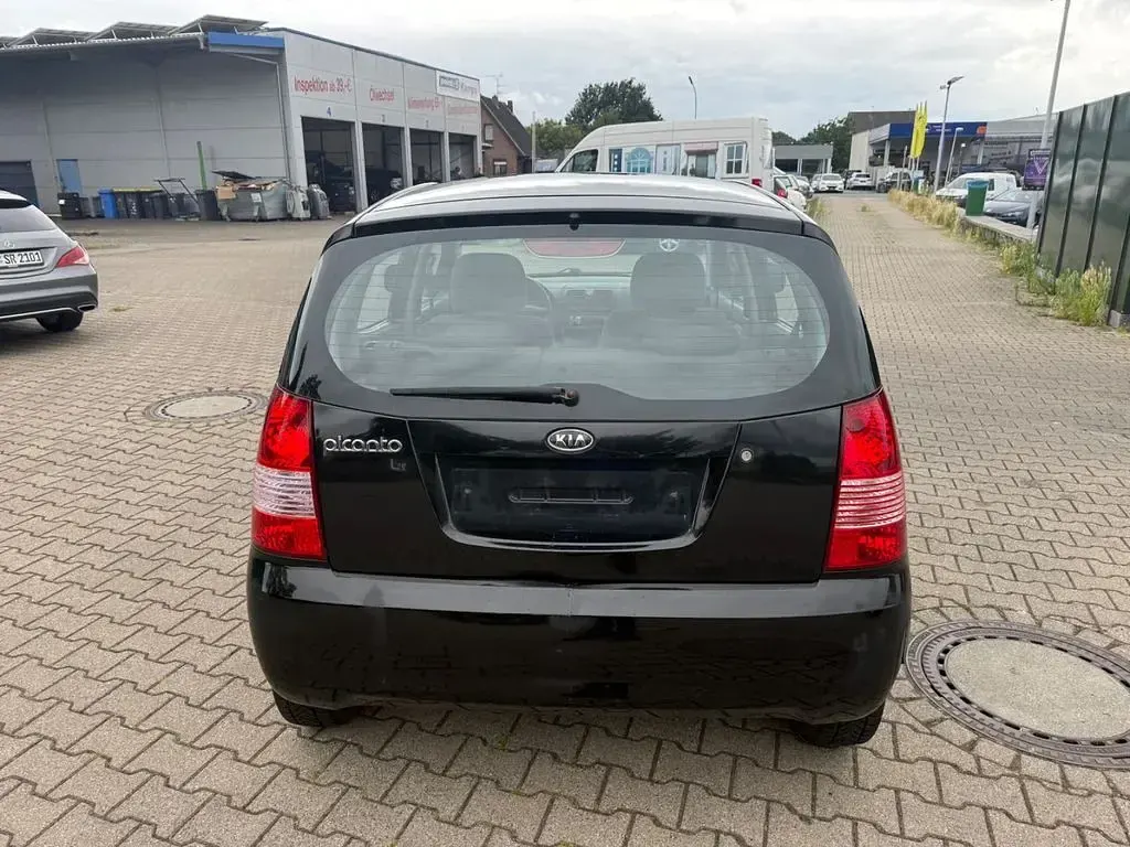 Gebraucht Kia Picanto LX 65 PS (47 kW) 2007 Schwarz Kleinwagen