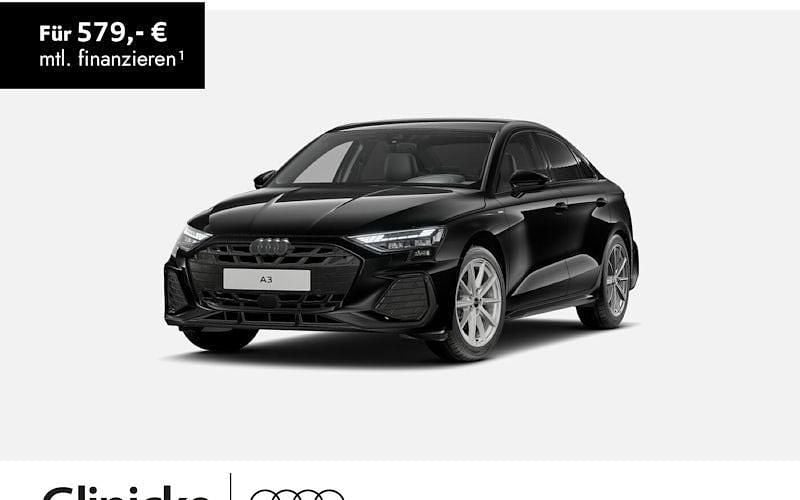 Schwarz Neu 2025 Audi A3 S-Line Limousine | 43.220 € (Fairer Preis) - Bild 1/4