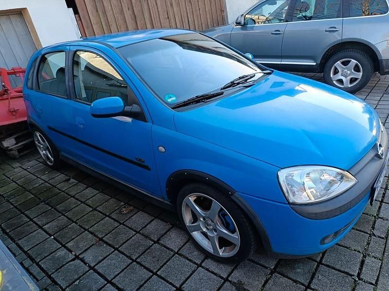 Gebraucht Opel Corsa 125 PS (91 kW) 2002 Blau Kleinwagen