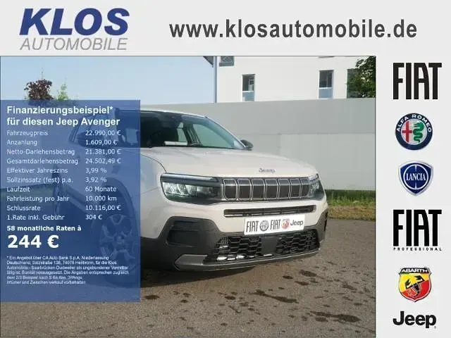 Käytetty Jeep Avenger Longitude 110 HP (80 kW) 2025 Katumaasturi