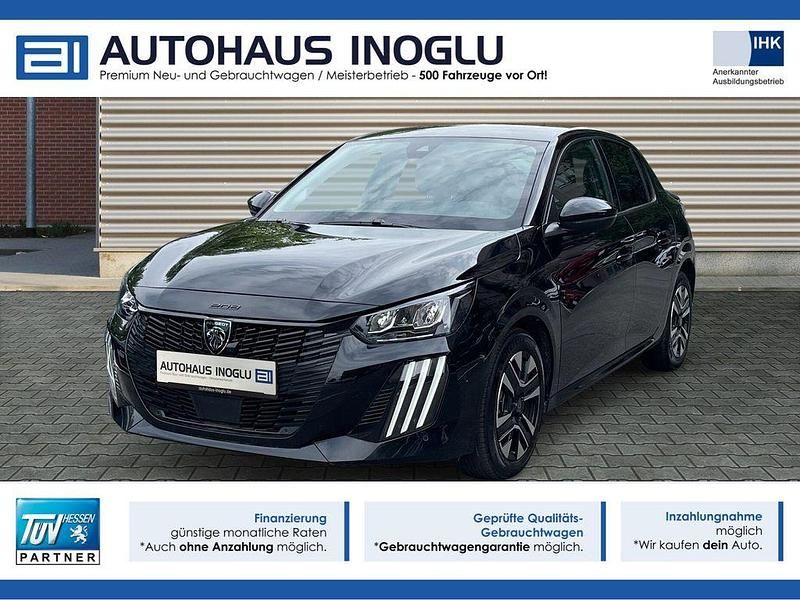 Schwarz Gebraucht 2024 Peugeot 208 Allure Kleinwagen | 16.280 € (Fairer Preis) - Bild 1/4
