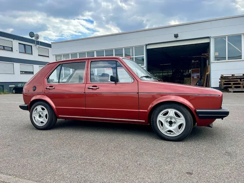 Brugt VW Golf I 69 HK (50 kW) 1980 Rød Hatchback