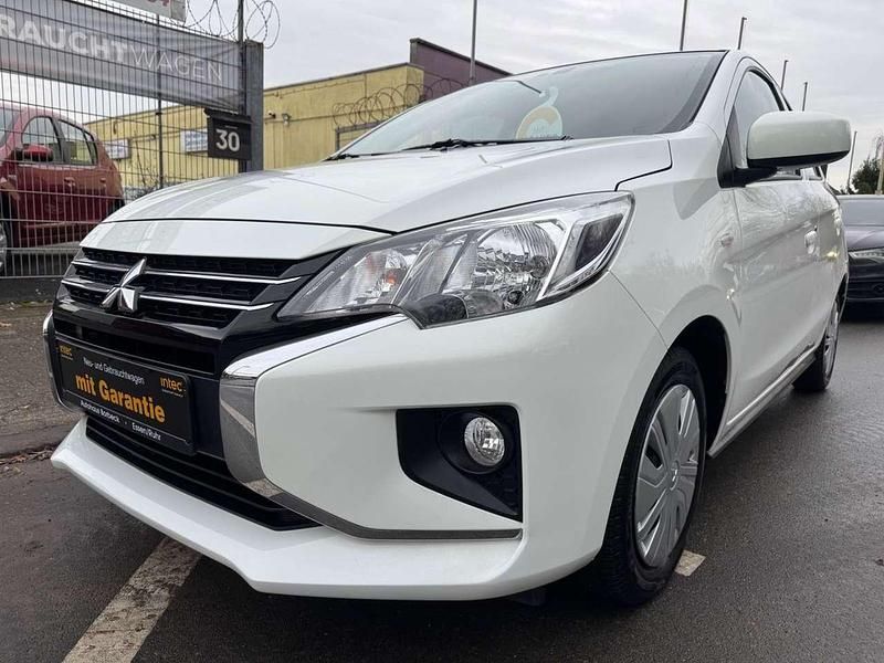 Weiß Gebraucht 2021 Mitsubishi Space Star Kleinwagen | 8.690 € (Superpreis) - Bild 1/4