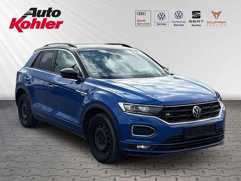 Gebraucht VW T-Roc Sportline 150 PS (110 kW) 2021 Ravennablau metallic SUV