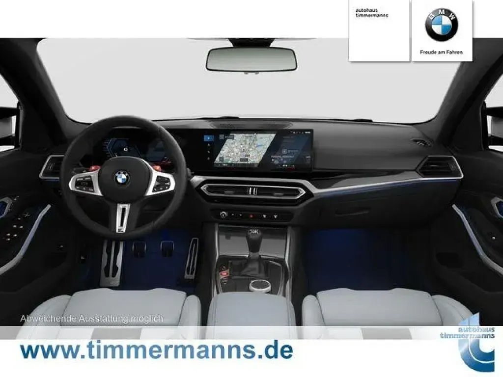 Gebraucht BMW M3 Shadowline 480 PS (353 kW) 2023  alpinweiss 3 Limousine