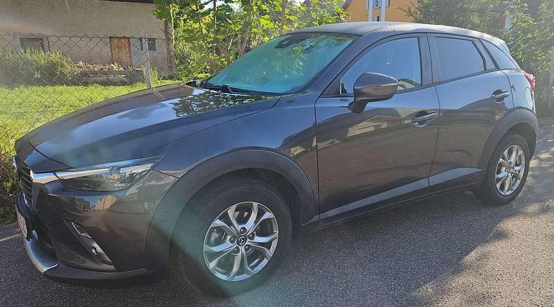 Machine grey Gebraucht 2017 Mazda CX-3 Exclusive-Line SUV | 13.900 € (Guter Preis) - Bild 1/4