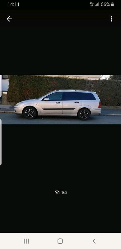 Silber Gebraucht 2004 Ford Focus Kombi | 499 € (Superpreis) - Bild 1/4