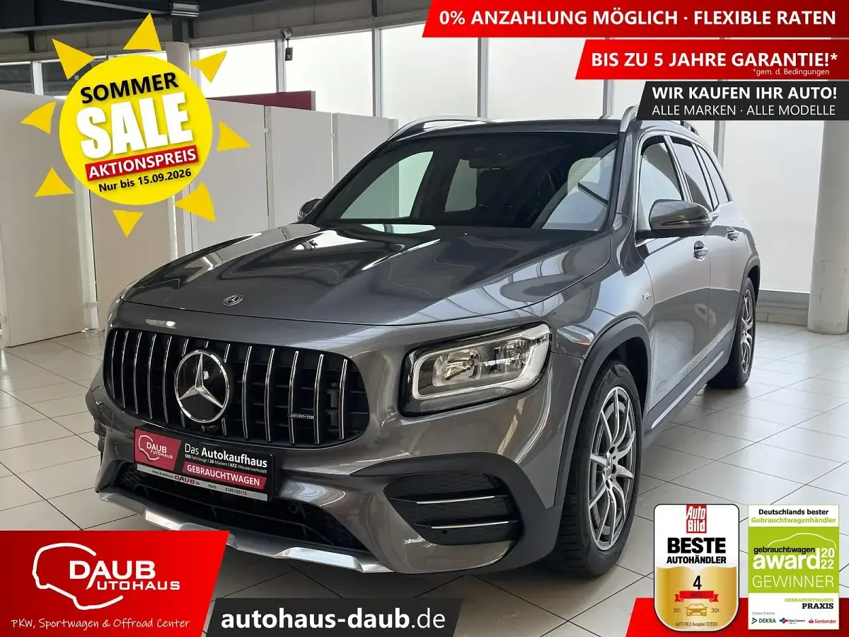 Gebraucht Mercedes GLB35 AMG 306 PS (225 kW) 2020 Mountaingrau met. SUV