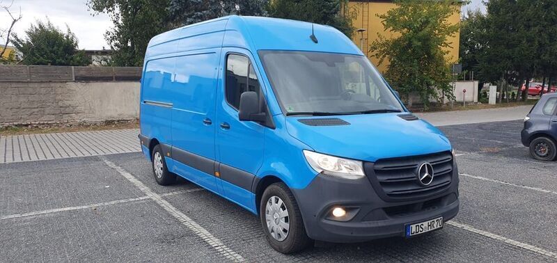 Gebraucht Mercedes Sprinter 163 PS (119 kW) 2018 Blau Van