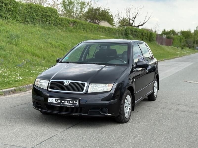 Schwarz Gebraucht 2005 Skoda Fabia Classic Kleinwagen | 1.690 € (Fairer Preis) - Bild 1/4